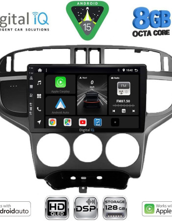DIGITAL IQ BXF 7240_CPAA (9inc) MULTIMEDIA TABLET for HYUNDAI MATRIX mod. 2001-2010