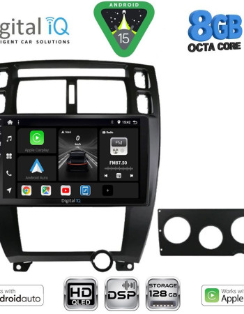 DIGITAL IQ BXF 7241BL_CPAA (10inc) MULTIMEDIA TABLET for HYUNDAI TUCSON mod. 2004-2010 (BLACK)