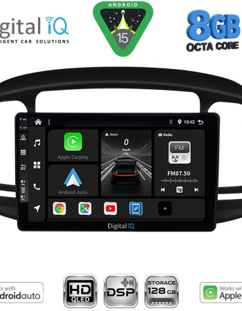 DIGITAL IQ BXF 7249BL_CPAA (9inc) MULTIMEDIA TABLET for HYUNDAI ACCENT mod. 2005-2012 (BLACK)
