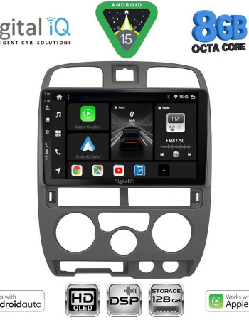 DIGITAL IQ BXF 7253GR_CPAA (9inc) MULTIMEDIA TABLET for ISUZU D-MAX mod. 2002-2008 (GREY)