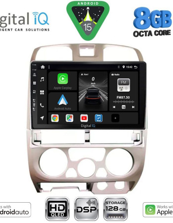 DIGITAL IQ BXF 7253SL_CPAA (9inc) MULTIMEDIA TABLET for ISUZU D-MAX mod. 2002-2008 (SILVER)
