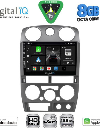DIGITAL IQ BXF 7254GR_CPAA (9inc) MULTIMEDIA TABLET for ISUZU D-MAX mod. 2008-2012 (GREY)