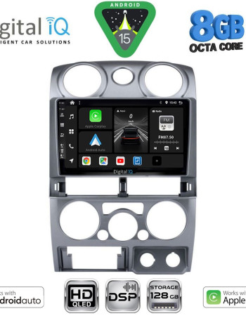 DIGITAL IQ BXF 7254SL_CPAA (9inc) MULTIMEDIA TABLET for ISUZU D-MAX mod. 2008-2012 (SILVER)