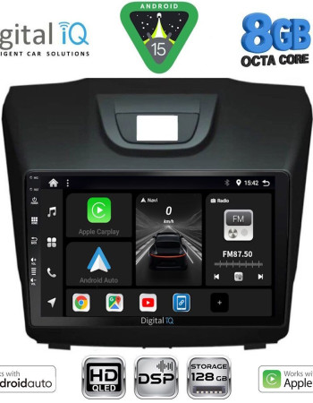 DIGITAL IQ BXF 7255_CPAA (9inc) MULTIMEDIA TABLET for ISUZU DMAX mod. 2012-2020