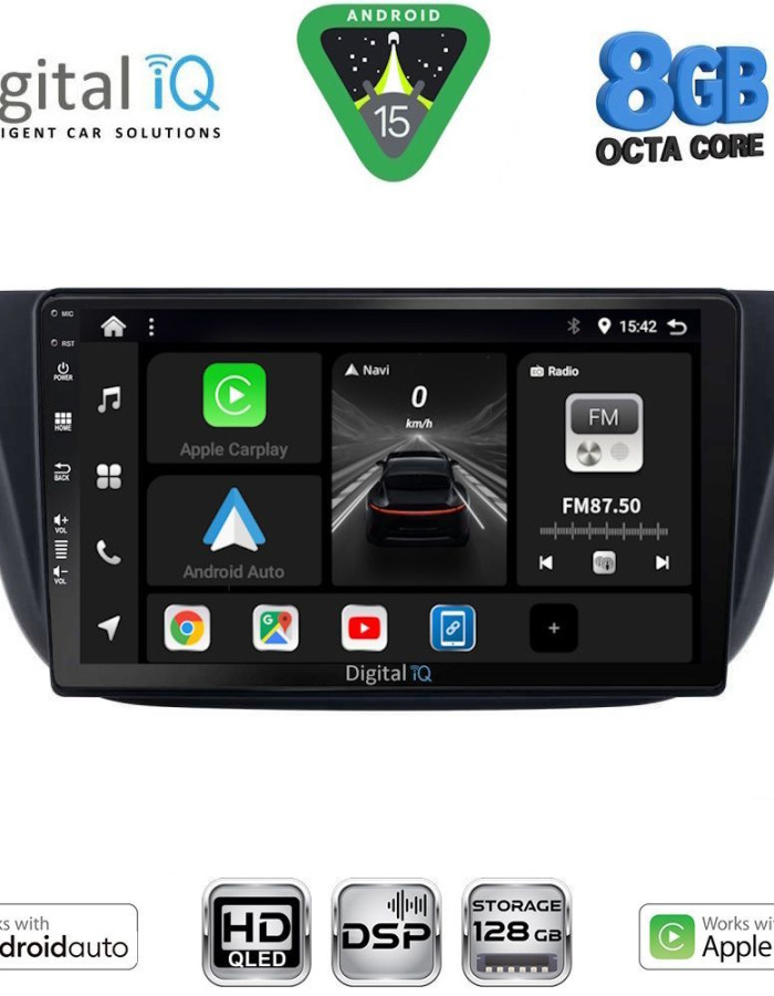 DIGITAL IQ BXF 7265_CPAA (9inc) MULTIMEDIA TABLET for IVECO DAILY mod. 2014-2023