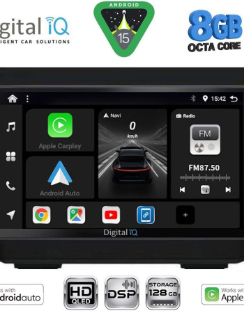 DIGITAL IQ BXF 7272_CPAA (10inc) MULTIMEDIA TABLET for JEEP  mod. 2007-2014 - DODGE mod. 2007-2014