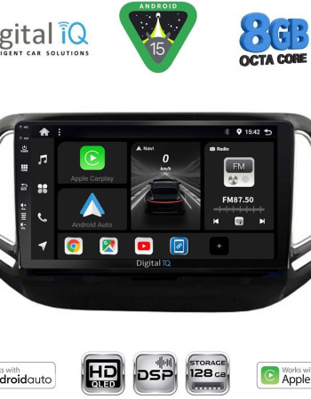 DIGITAL IQ BXF 7278_CPAA (10inc) MULTIMEDIA TABLET for JEEP COMPASS mod. 2016-2021