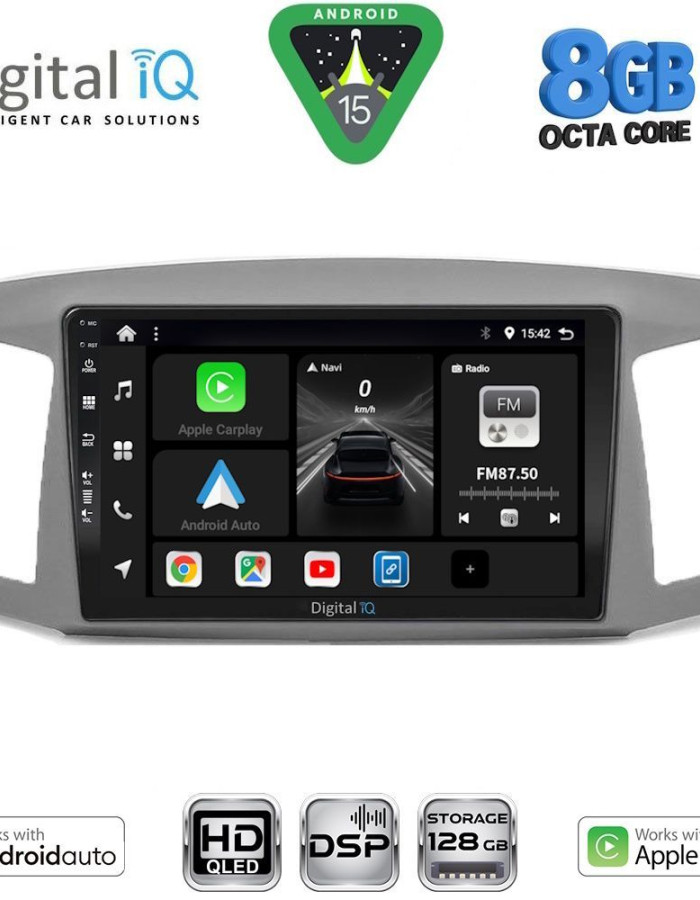 DIGITAL IQ BXF 7281_CPAA (10inc) MULTIMEDIA TABLET for JEEP GRAND CHEROKEE mod. 2005-2007