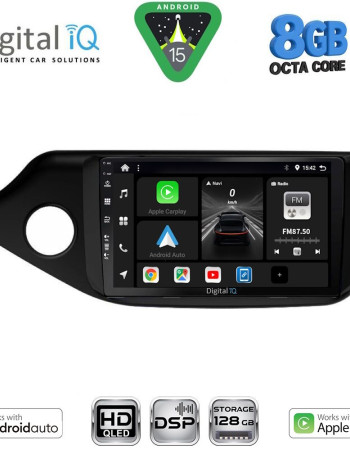 DIGITAL IQ BXF 7302_CPAA (9inc) MULTIMEDIA TABLET for KIA CEED  mod. 2012-2018