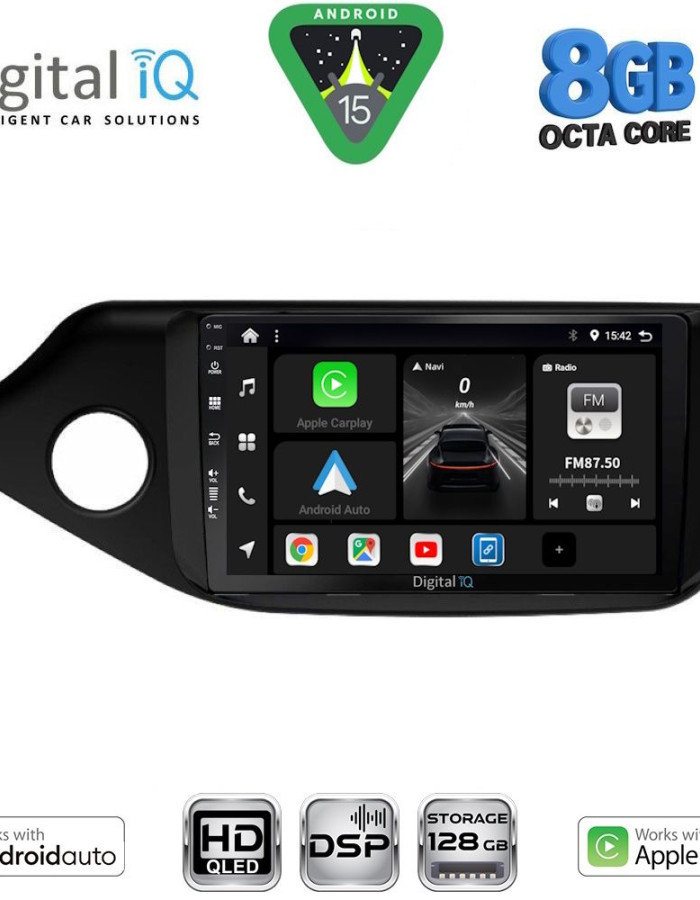 DIGITAL IQ BXF 7302_CPAA (9inc) MULTIMEDIA TABLET for KIA CEED  mod. 2012-2018