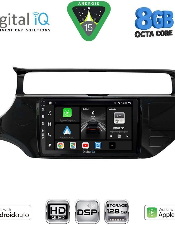 DIGITAL IQ BXF 7315_CPAA (9inc) MULTIMEDIA TABLET for KIA RIO mod. 2015-2018