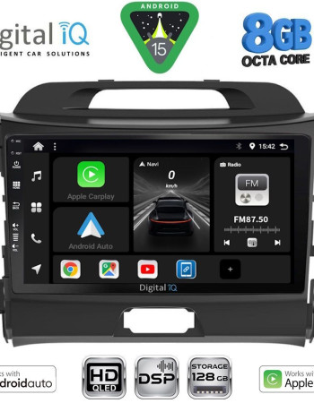 DIGITAL IQ BXF 7325_CPAA (9inc) MULTIMEDIA TABLET for KIA SPORTAGE mod. 2010-2015