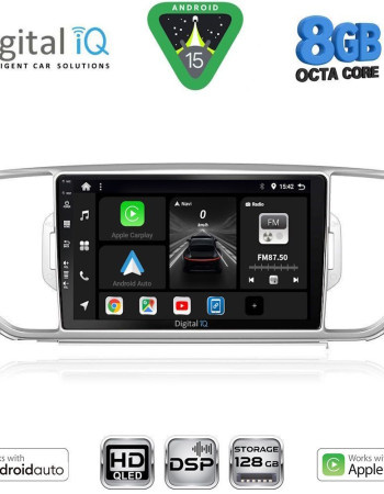 DIGITAL IQ BXF 7326_CPAA (9inc) MULTIMEDIA TABLET for KIA SPORTAGE mod. 2015-2018