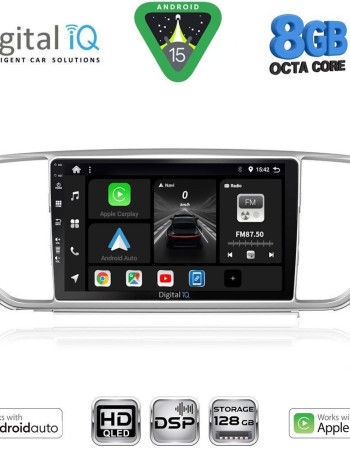 DIGITAL IQ BXF 7327_CPAA (9inc) MULTIMEDIA TABLET for KIA SPORTAGE mod. 2018-2021