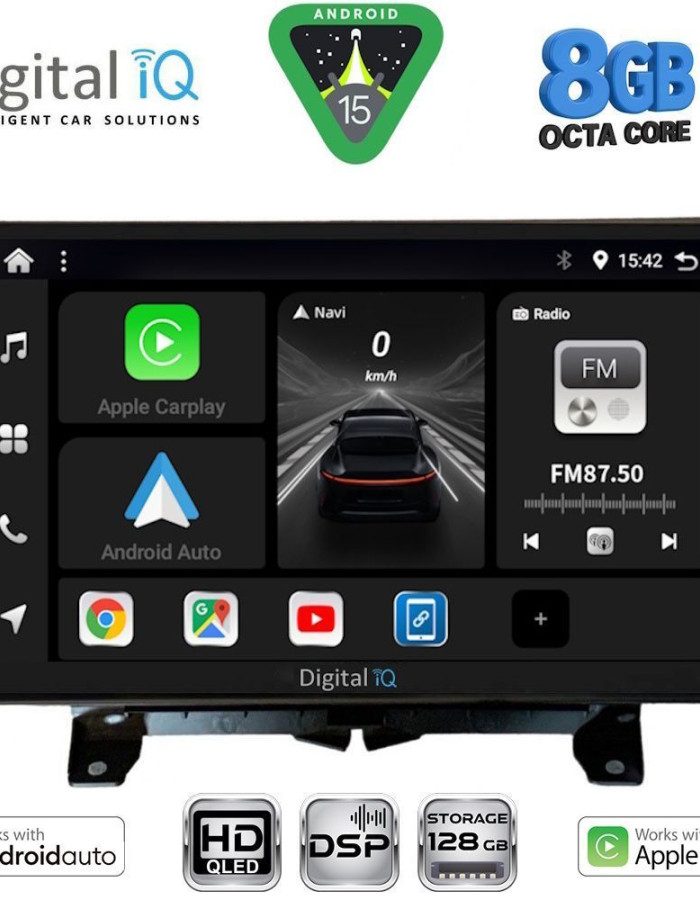 DIGITAL IQ BXF 7332_CPAA (9inc) MULTIMEDIA TABLET for LAND ROVER DISCOVERY 3 - RANGE ROVER SPORT mod. 2004-2009