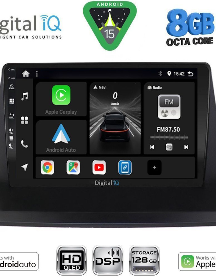 DIGITAL IQ BXF 7350_CPAA (9inc) MULTIMEDIA TABLET for LEXUS NX 200 mod. 2014-2022