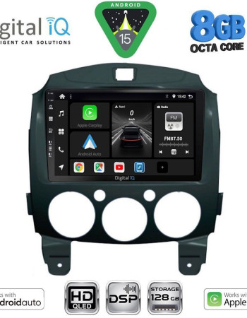 DIGITAL IQ BXF 7361_CPAA (9inc) MULTIMEDIA TABLET for MAZDA 2  mod. 2007-2014