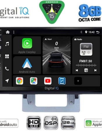 DIGITAL IQ BXF 7364_CPAA DASH (9inc) MULTIMEDIA TABLET for MAZDA BT50 mod. 2012-2019