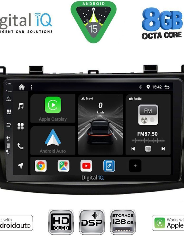 DIGITAL IQ BXF 7366_CPAA (9inc) MULTIMEDIA TABLET for MAZDA 3 mod. 2009-2014