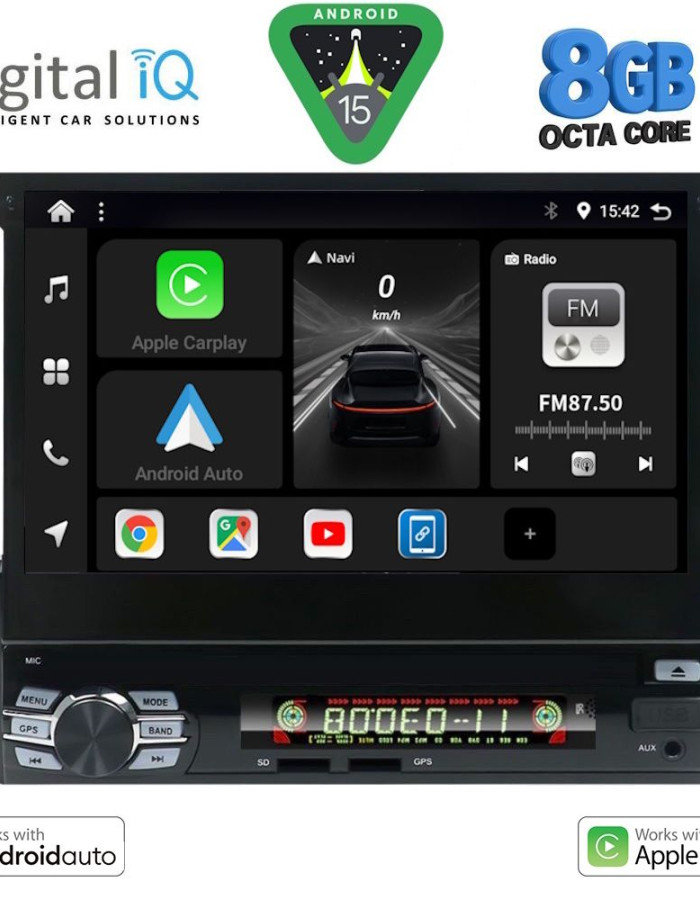 DIGITAL IQ BXF 736_CPAA (7" DECK) MULTIMEDIA 1DIN