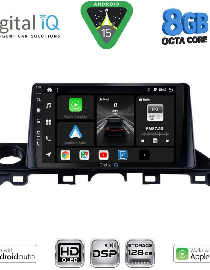 DIGITAL IQ BXF 7379_CPAA (9inc) MULTIMEDIA TABLET for MAZDA 6 mod. 2017-2020