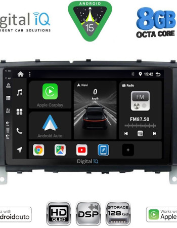 DIGITAL IQ BXF 7403_CPAA (8inc) MULTIMEDIA TABLET for MERCEDES C – CLK (W203-209) mod. 2004-2008