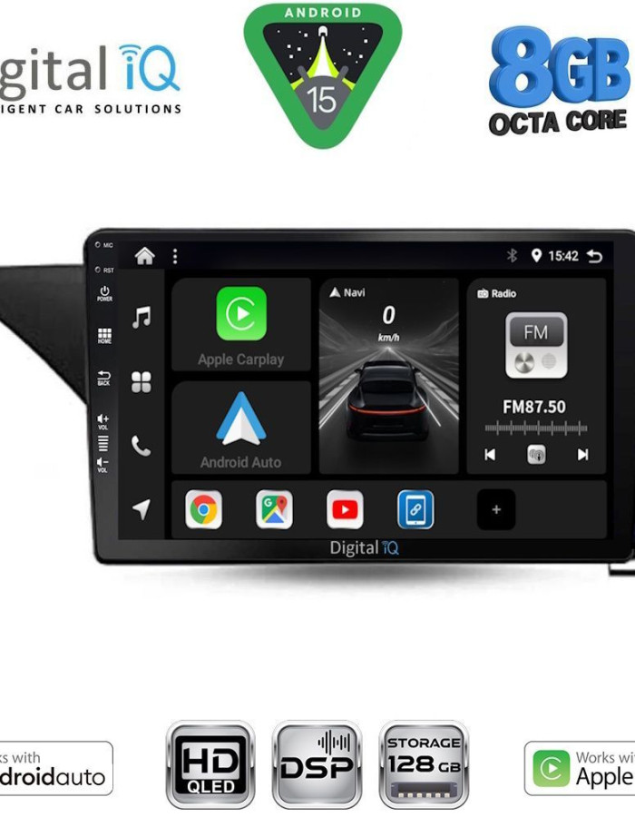 DIGITAL IQ BXF 7409_CPAA (10inc) MULTIMEDIA TABLET for MERCEDES E (W212) mod. 2009-2016