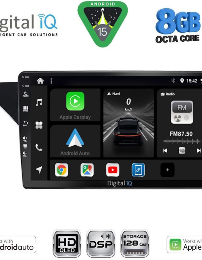 DIGITAL IQ BXF 7412_CPAA (NTG 4.5) (9inc) MULTIMEDIA TABLET for MERCEDES GLK (X204) mod. 2013-2017
