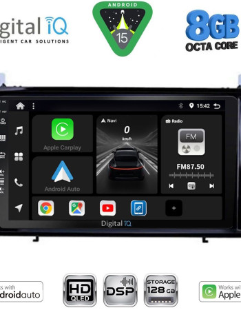 DIGITAL IQ BXF 7428_CPAA (8inc) MULTIMEDIA TABLET for MERCEDES SLK R171 mod. 2004-2010