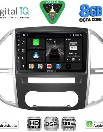 DIGITAL IQ BXF 7429_CPAA (10inc) MULTIMEDIA TABLET for MERCEDES VITO – VIANO  (W447) mod. 2015-2024