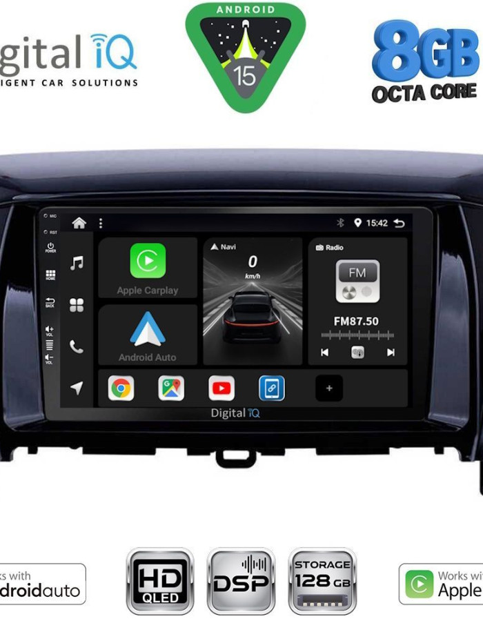 DIGITAL IQ BXF 7432_CPAA (9inc) MULTIMEDIA TABLET for MITSUBISHI ECLIPSE CROSS mod. 2018-2026