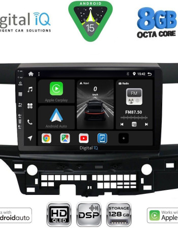 DIGITAL IQ BXF 7434_CPAA (10inc) MULTIMEDIA TABLET for MITSUBISHI LANCER mod. 2008-2017
