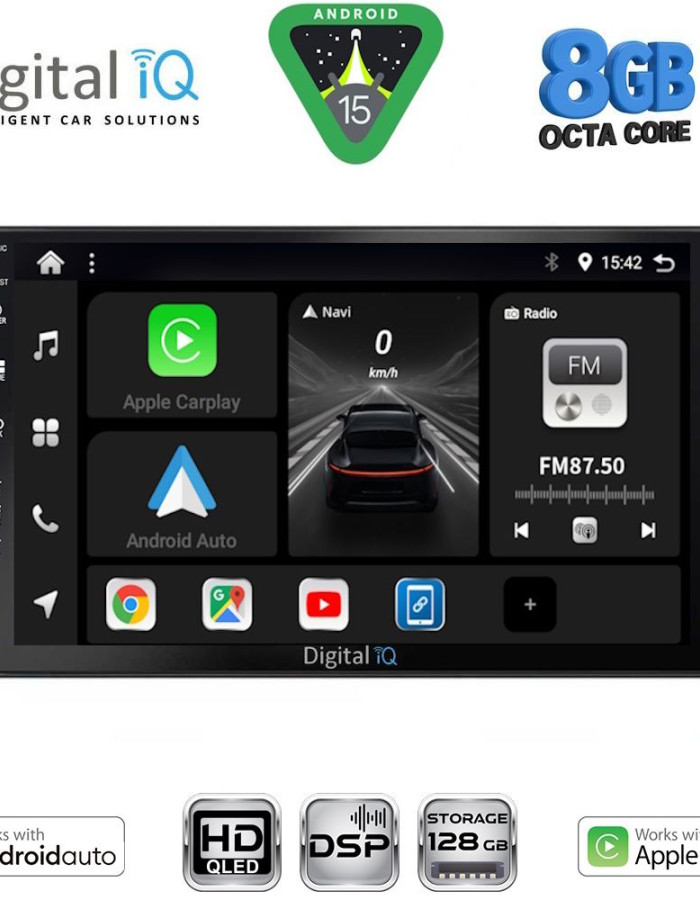 DIGITAL IQ BXF 7460_CPAA (9inc) MULTIMEDIA TABLET for NISSAN MICRA mod. 2017-2025