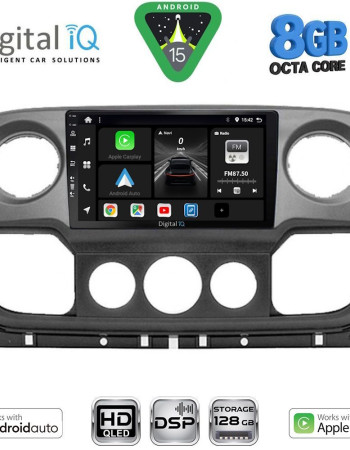 DIGITAL IQ BXF 7463_CPAA (10inc) MULTIMEDIA TABLET for NISSAN NV400 - OPEL MOVANO - RENAULT MASTER mod. 2010-2020