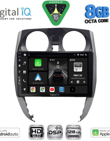 DIGITAL IQ BXF 7464_CPAA (10inc) MULTIMEDIA TABLET for NISSAN NOTE mod. 2012-2020