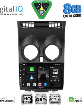 DIGITAL IQ BXF 7466_CPAA (9inc) MULTIMEDIA TABLET for NISSAN QASHQAI mod. 2007-2014