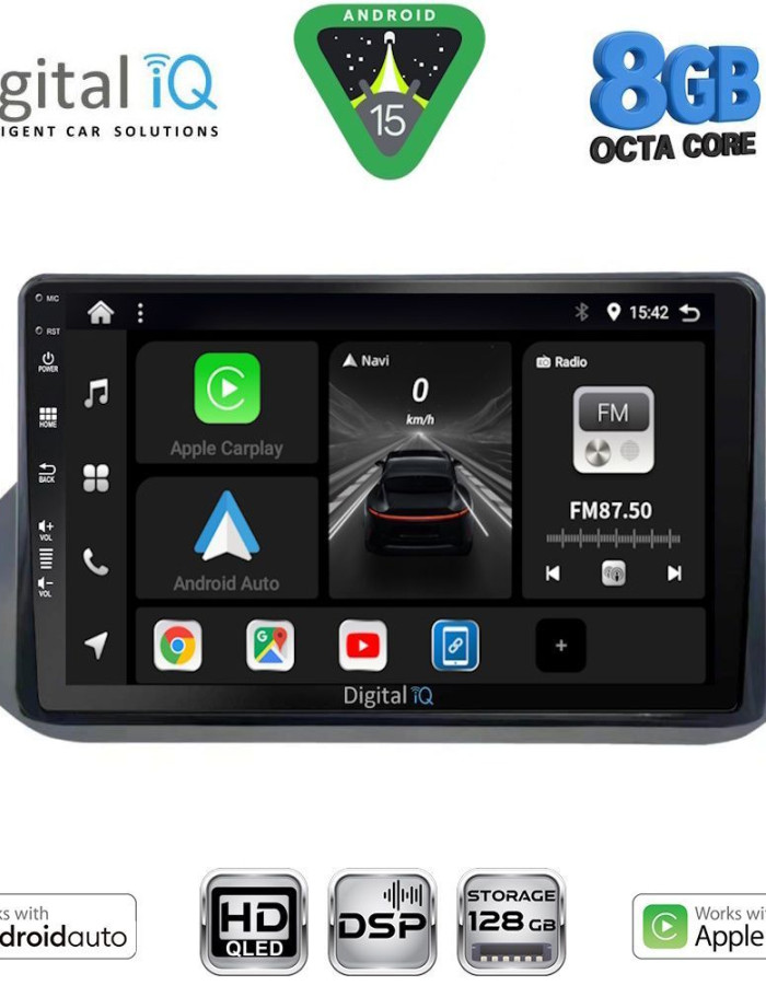 DIGITAL IQ BXF 7469_CPAA (10inc) MULTIMEDIA TABLET for NISSAN QASHQAI mod. 2021-2024