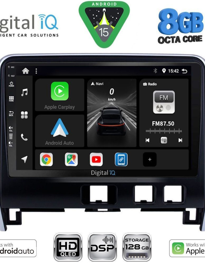 DIGITAL IQ BXF 7471_CPAA (10inc) MULTIMEDIA TABLET for NISSAN SERENA mod. 2016-2022