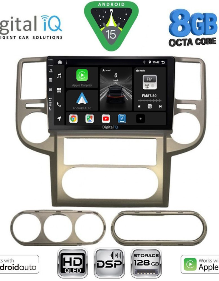 DIGITAL IQ BXF 7475_CPAA (10inc) MULTIMEDIA TABLET for NISSAN XTRAIL mod. 2004-2007