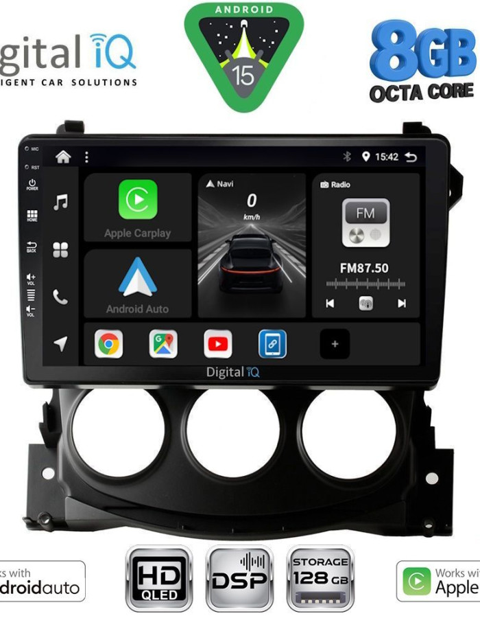 DIGITAL IQ BXF 7479_CPAA (9inc) MULTIMEDIA TABLET for NISSAN 370Z mod. 2009-2012