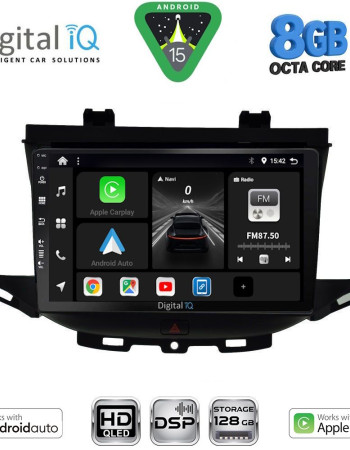 DIGITAL IQ BXF 7483_CPAA (9inc) MULTIMEDIA TABLET for OPEL ASTRA K mod. 2015-2023