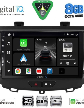 DIGITAL IQ BXF 7490_CPAA (9inc) MULTIMEDIA TABLET for OPEL CROSSLAND – GRANDLAND mod. 2017-2025