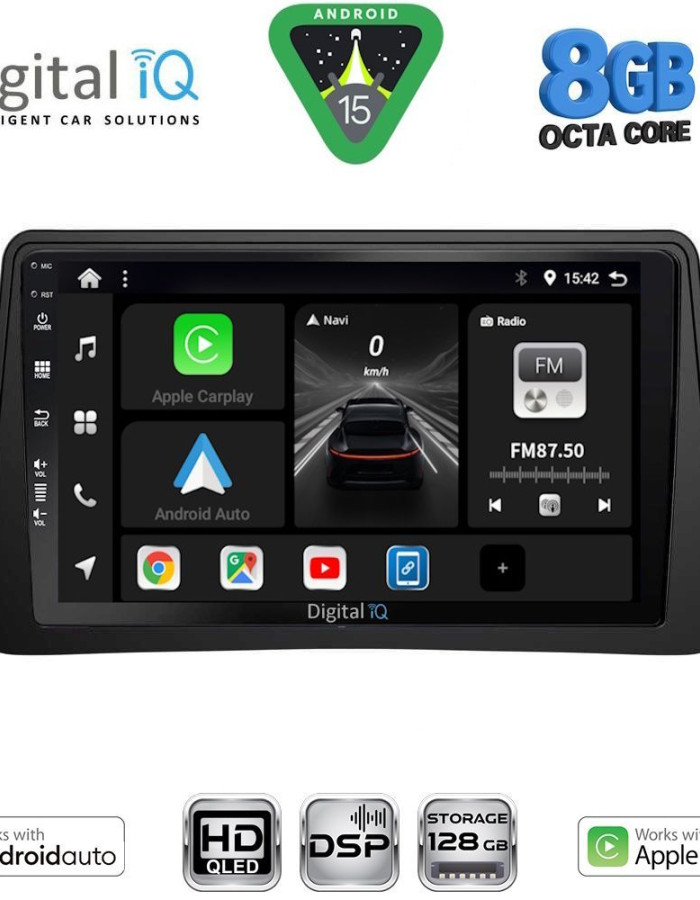 DIGITAL IQ BXF 7496_CPAA (9inc) MULTIMEDIA TABLET for OPEL MOKKA mod. 2012-2015