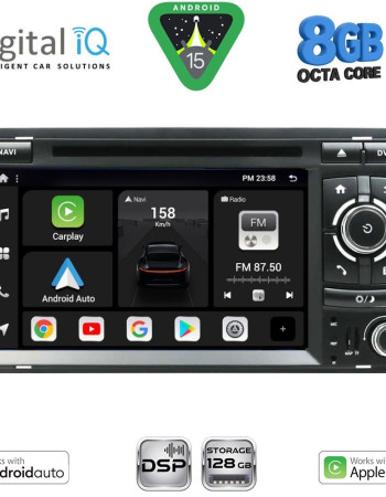 DIGITAL IQ BXF 749_CPAA (7'' DVD) MULTIMEDIA SYSTEM for AUDI A3 mod. 2003-2012