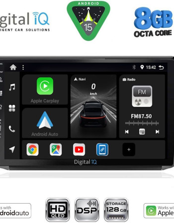 DIGITAL IQ BXF 7508_CPAA (10inc) MULTIMEDIA TABLET for PEUGEOT 208-2008 mod. 2012-2021