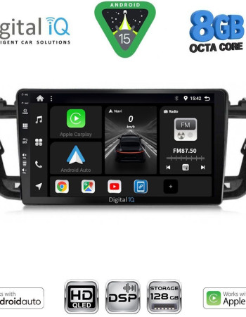 DIGITAL IQ BXF 7518_CPAA (9inc) MULTIMEDIA TABLET for PEUGEOT 508 mod. 2010-2016