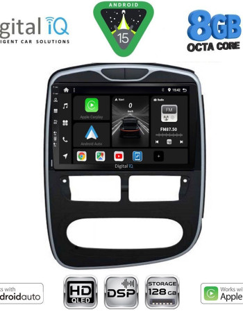 DIGITAL IQ BXF 7544_CPAA (10inc) MULTIMEDIA TABLET for RENAULT CLIO mod. 2012-2015