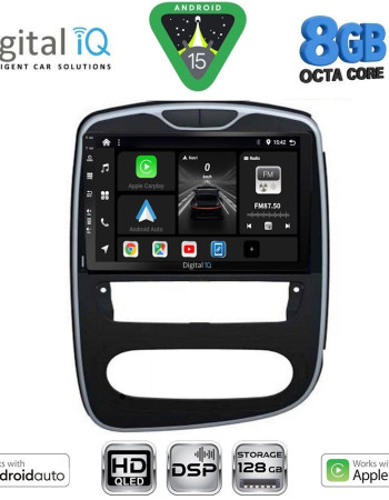 DIGITAL IQ BXF 7545_CPAA (10inc) MULTIMEDIA TABLET for RENAULT CLIO mod. 2016-2019