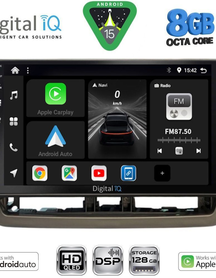DIGITAL IQ BXF 7572_CPAA (9inc) MULTIMEDIA TABLET for SEAT IBIZA mod. 2012-2015