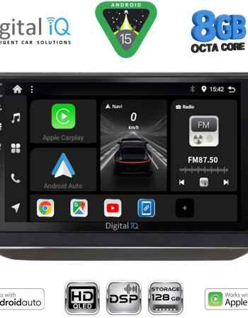 DIGITAL IQ BXF 7581_CPAA (10inc) MULTIMEDIA TABLET for SKODA FABIA mod. 2008-2014
